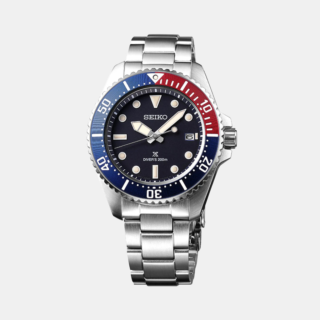 Prospex Men Solar Blue Dial Analog Stainless Steel Watch SNE595P1