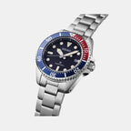 Prospex Men Solar Blue Dial Analog Stainless Steel Watch SNE595P1