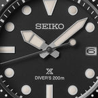 Prospex Men Solar Black Dial Analog Stainless Steel Watch SNE597P1