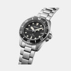 Prospex Men Solar Black Dial Analog Stainless Steel Watch SNE597P1