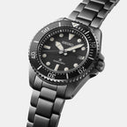 Prospex Men Solar Black Dial Analog Stainless Steel Watch SNE599P1