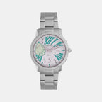Dress Women Quartz Silver Dial Multi-Function Stainless Steel Watch SNT879P1