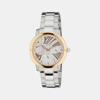 Dress Women Quartz Silver Dial Multi-Function Stainless Steel Watch SNT880P1