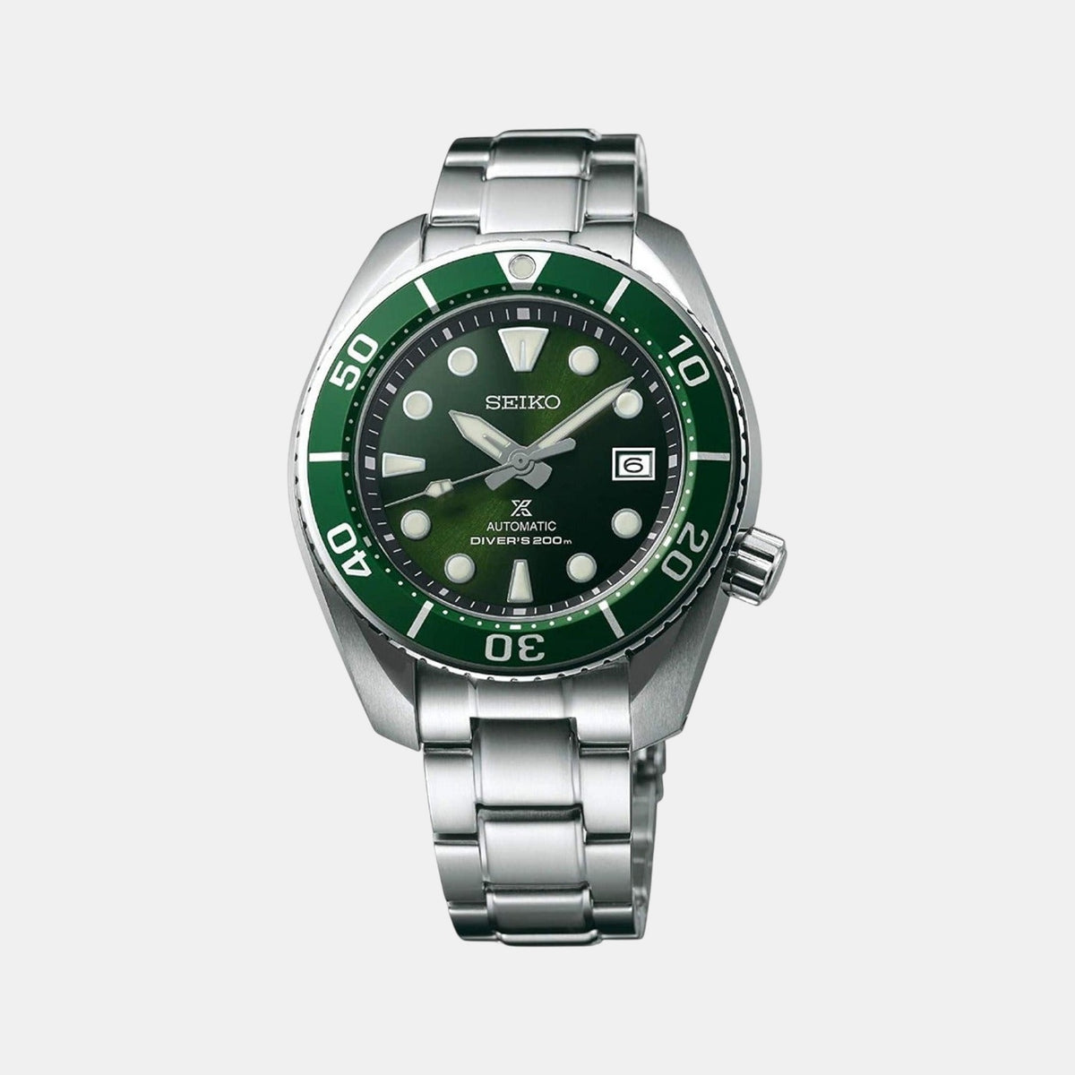 Prospex Men Automatic Green Dial Analog Stainless Steel Watch SPB103J1