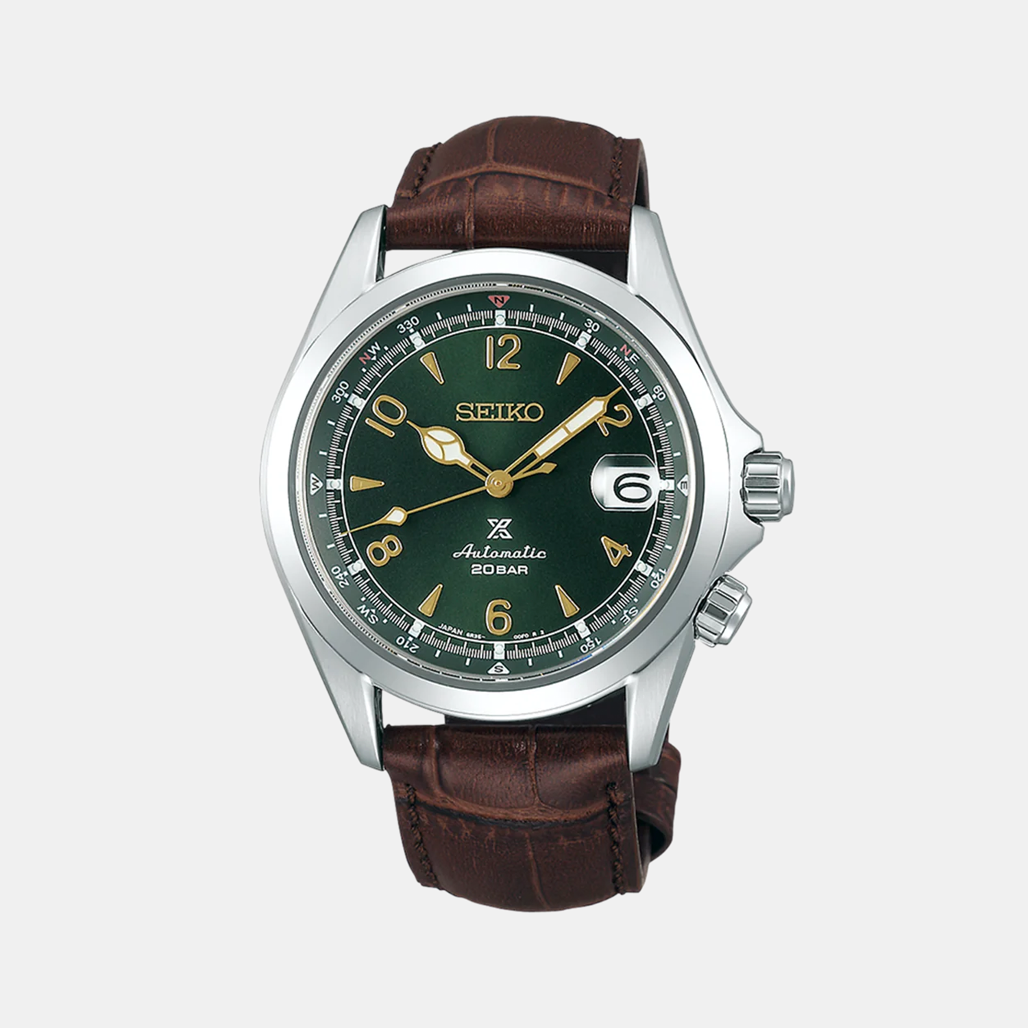Seiko Round Green Analog watch