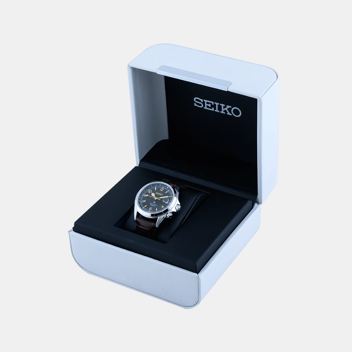Seiko Leather Green watch