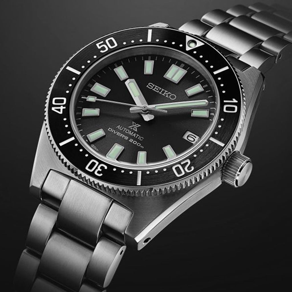 Prospex Men Automatic Black Dial Analog Stainless Steel Watch SPB143J1