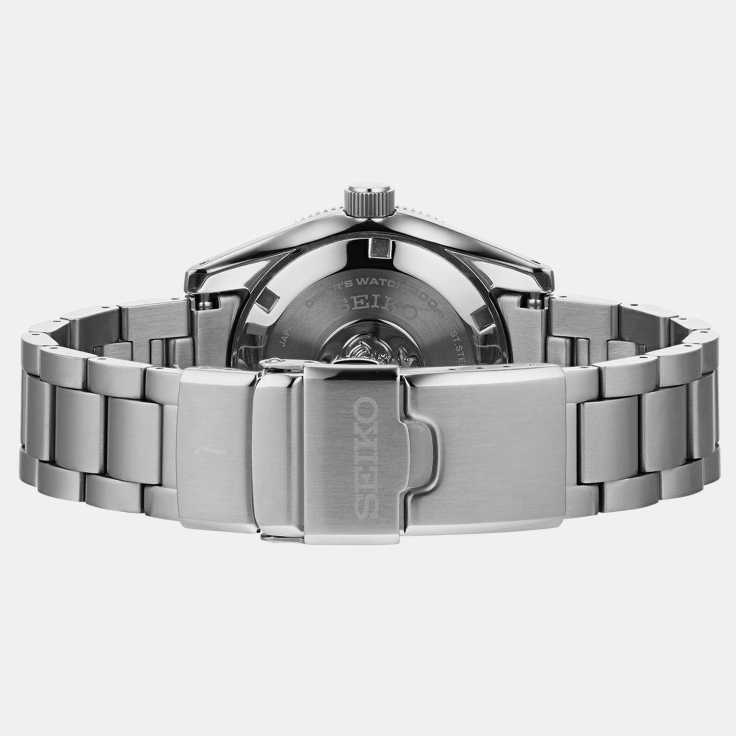 Prospex Men Automatic Black Dial Analog Stainless Steel Watch SPB143J1