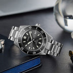 Prospex Men Automatic Black Dial Analog Stainless Steel Watch SPB143J1