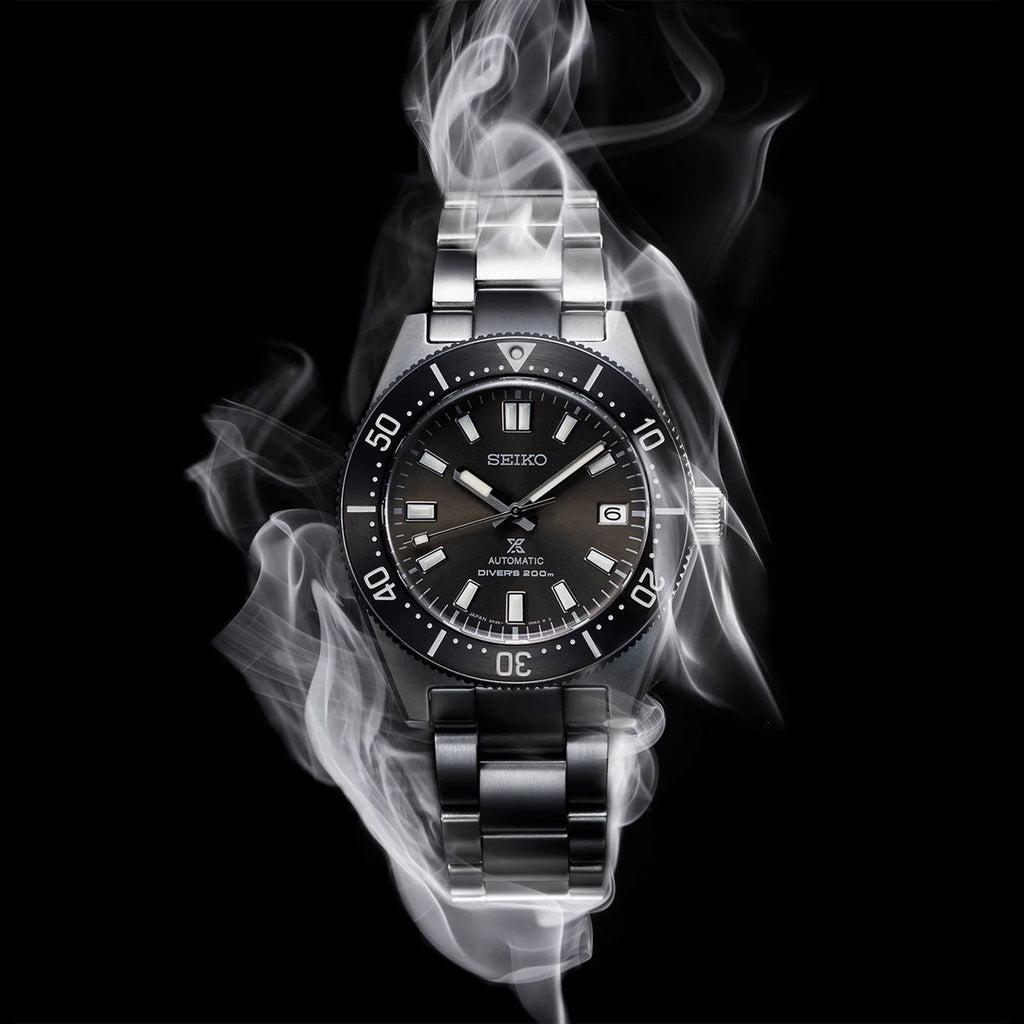 Prospex Men Automatic Black Dial Analog Stainless Steel Watch SPB143J1