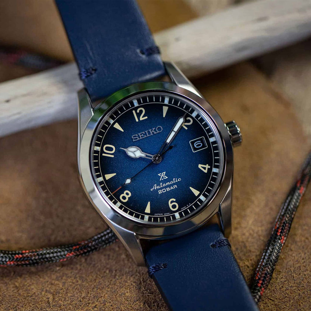 Prospex Men Automatic Blue Dial Analog Leather Watch SPB157J1