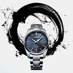 Presage Men Automatic Blue Dial Analog Stainless Steel Watch SPB167J1