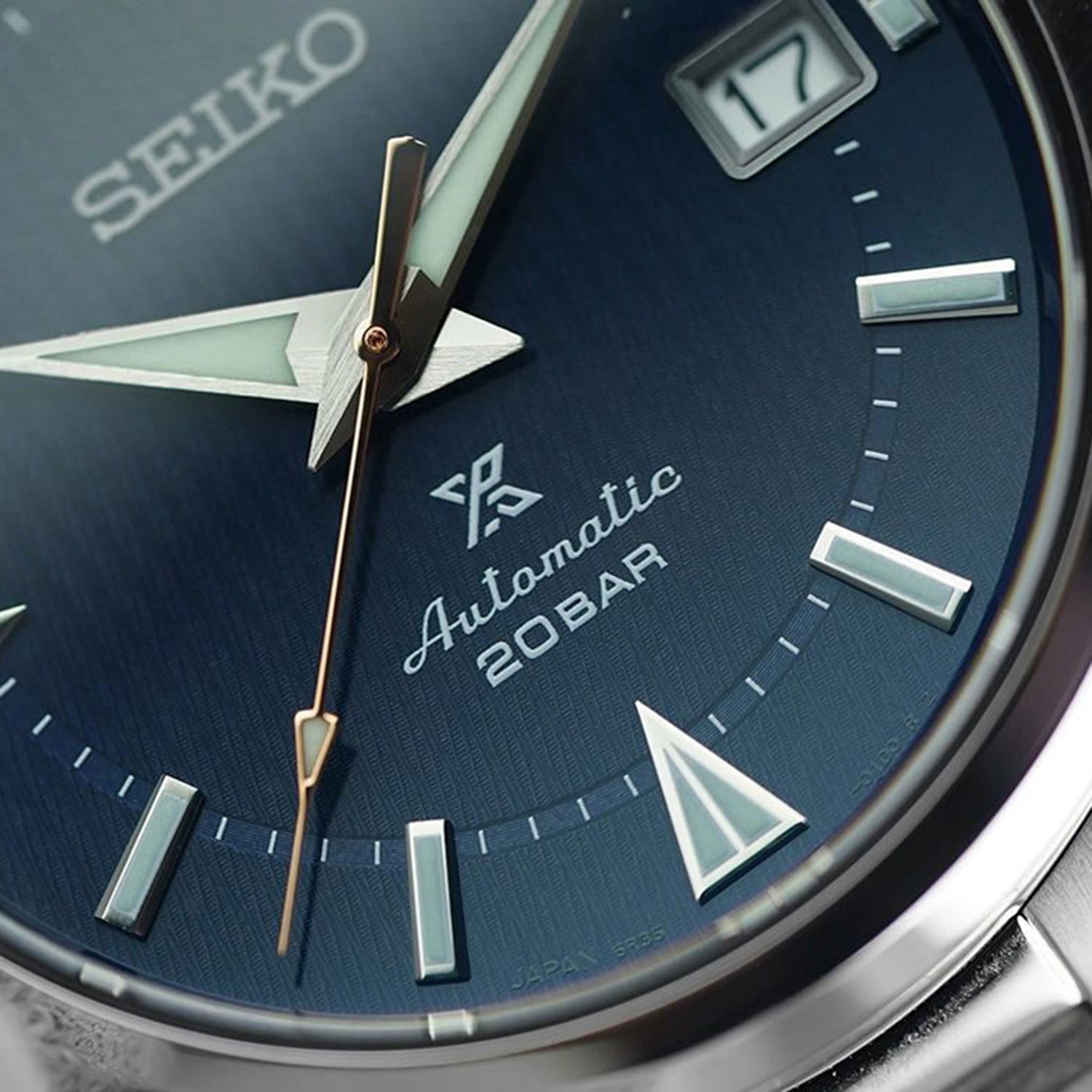 Prospex Men Automatic Blue Dial Analog Stainless Steel Watch SPB249J1