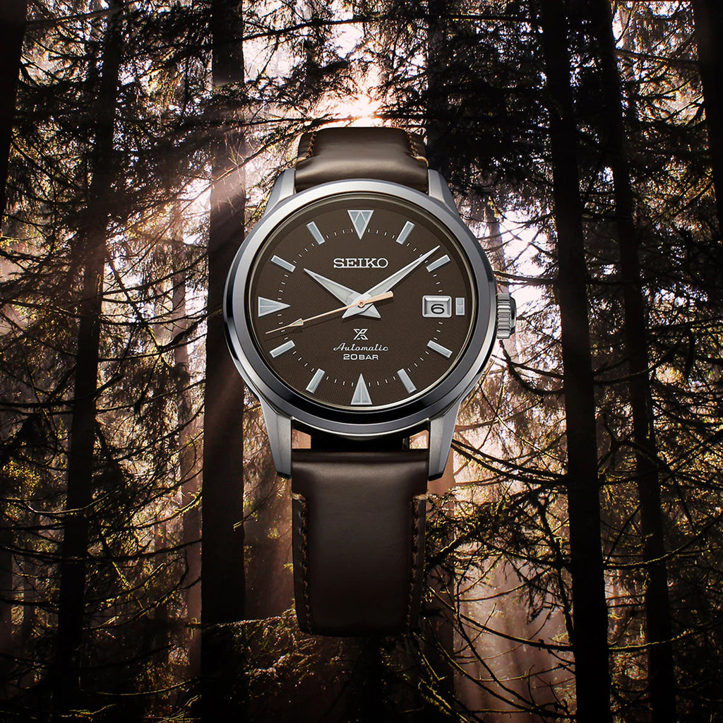 Prospex Men Automatic Brown Dial Analog Leather Watch SPB251J1