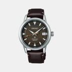 Prospex Men Automatic Brown Dial Analog Leather Watch SPB251J1