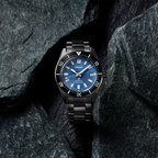 Seiko Stainless Steel Blue watch