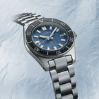 Seiko Men Round Blue watch