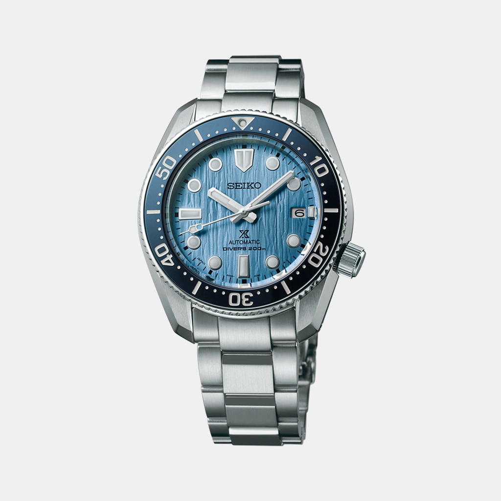 Seiko Round Blue Analog watch