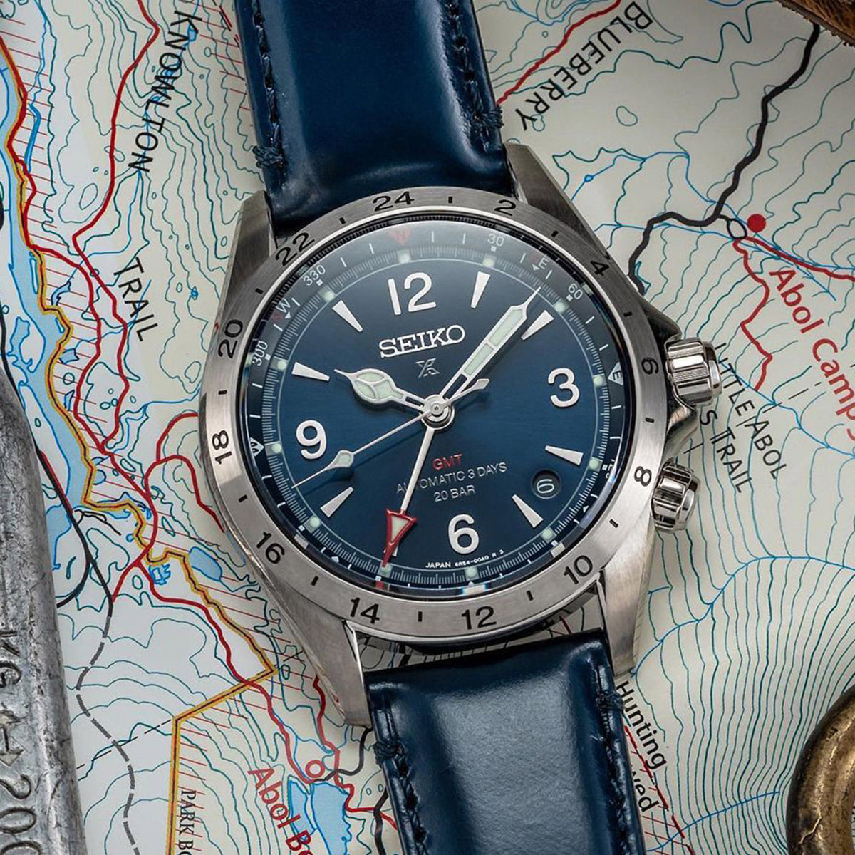 Prospex Men Automatic Blue Dial Analog Leather Watch SPB377J1