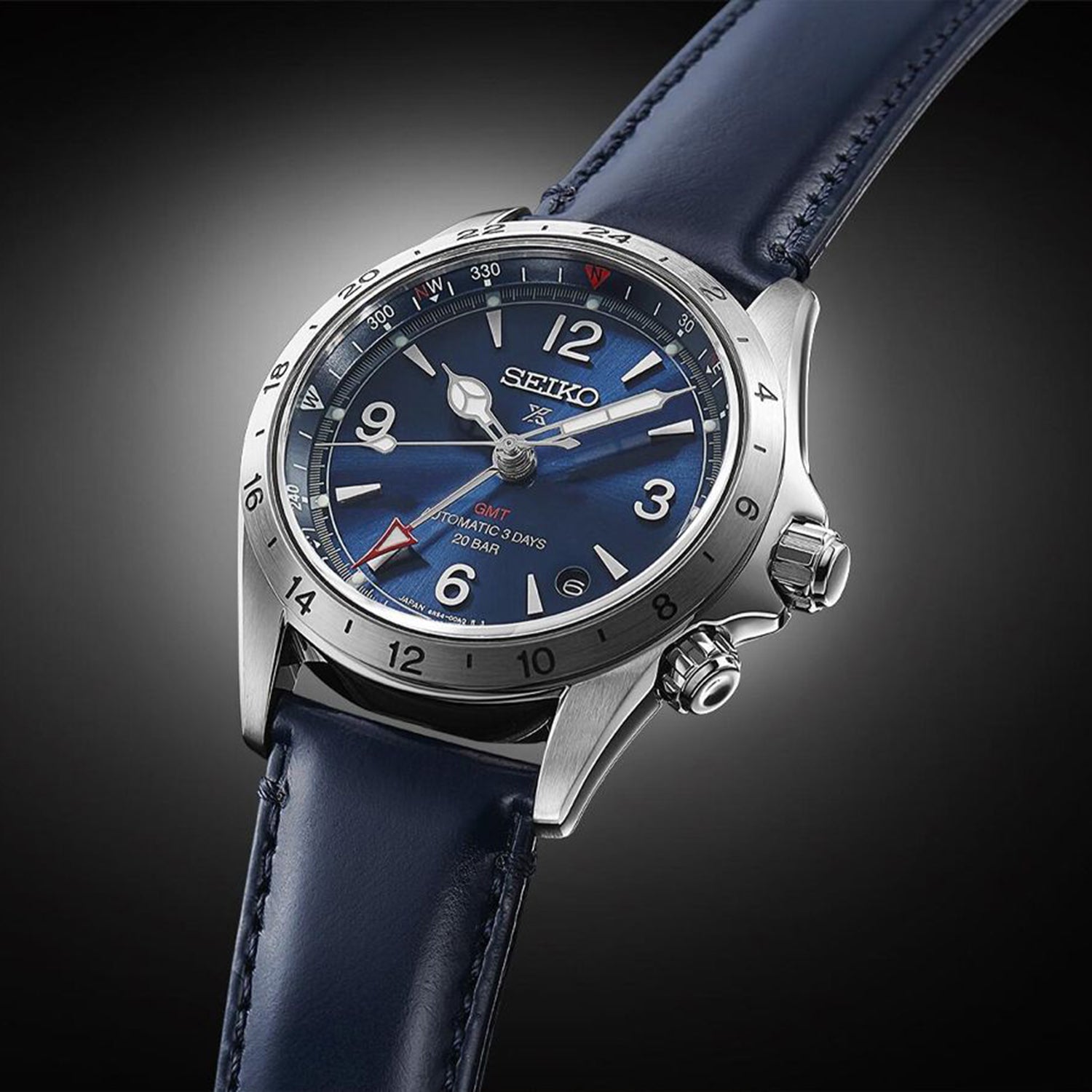 Prospex Men Automatic Blue Dial Analog Leather Watch SPB377J1