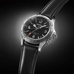 Prospex Alpinist Mechanical GMT Men Black Dial Analog Leather Watch SPB379J1