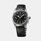 Prospex Alpinist Mechanical GMT Men Black Dial Analog Leather Watch SPB379J1