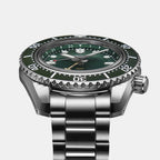 Seiko Men Round Green watch