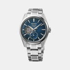 Presage Men Automatic Blue Dial Analog Stainless Steel Watch SPB417J1