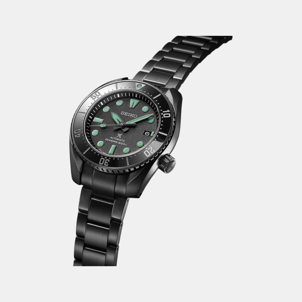 Prospex Limited Edition Men Automatic Black Dial Analog Stainless Steel Watch SPB433J1