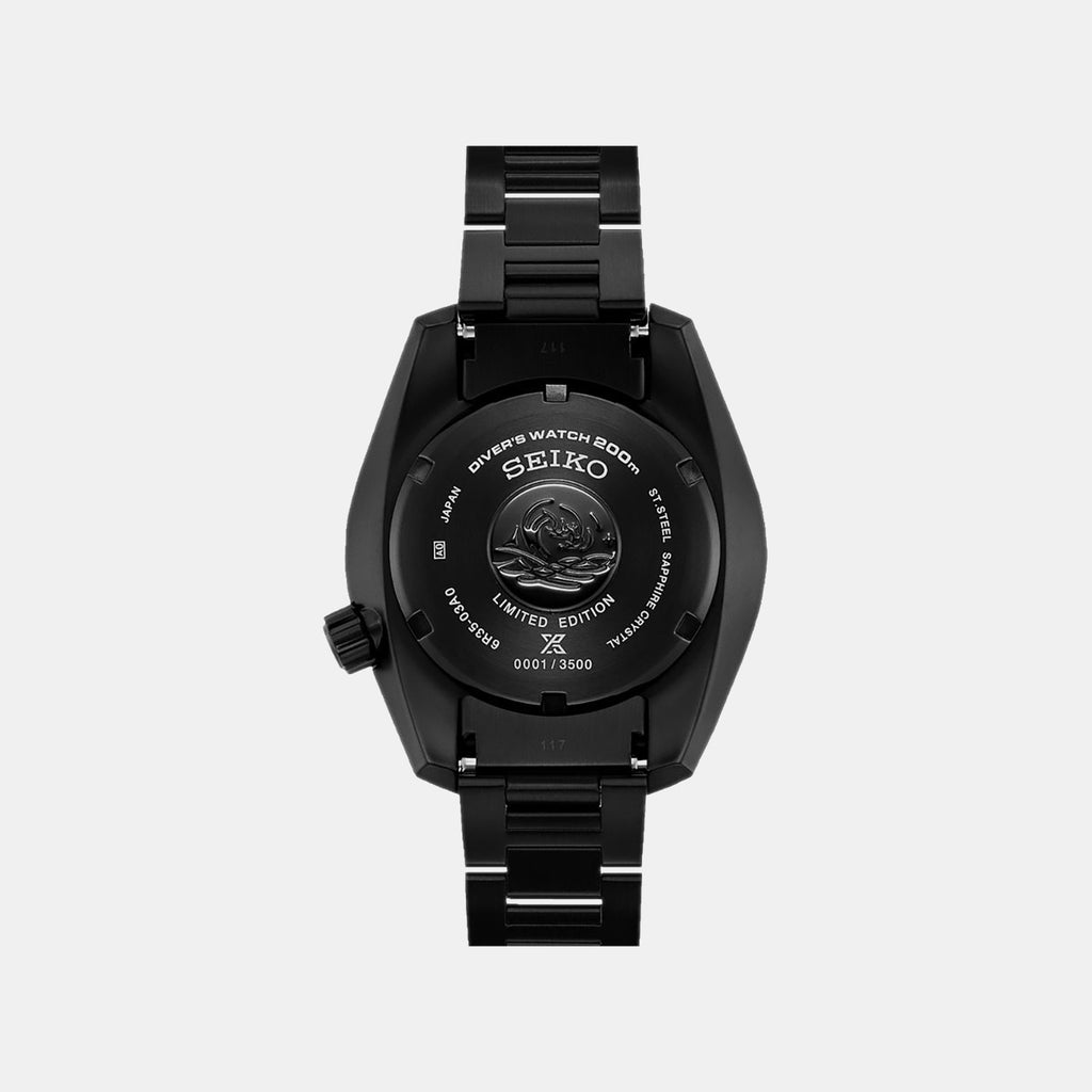 Prospex Men Automatic Black Dial Analog Stainless Steel Watch SPB433J1