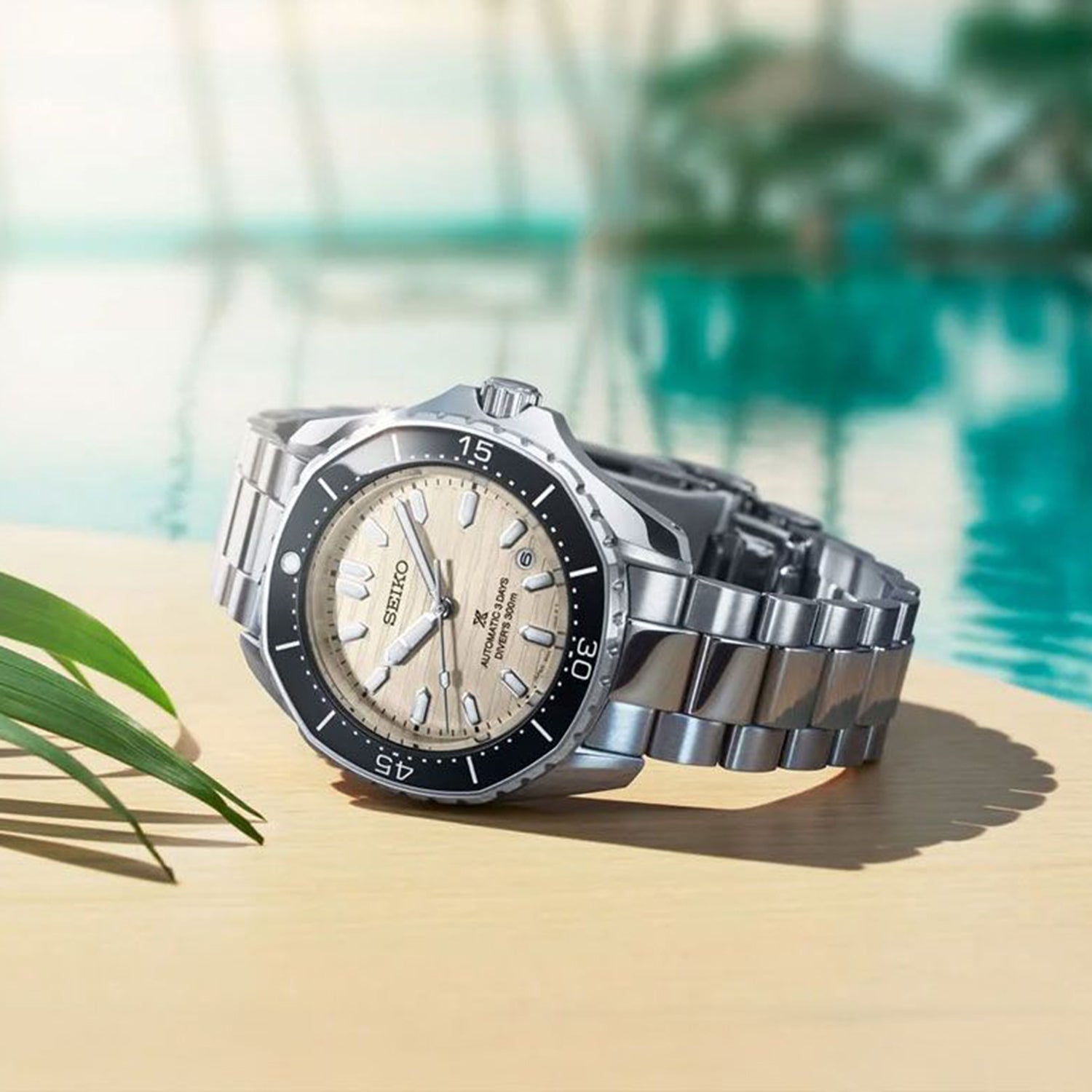 Prospex Men Automatic Champagne Dial Analog Stainless Steel Watch SPB481J1