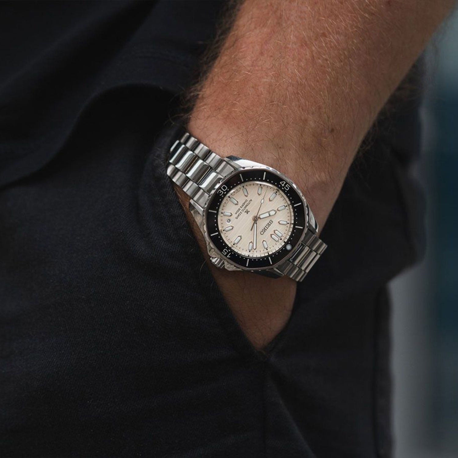 Prospex Men Automatic Champagne Dial Analog Stainless Steel Watch SPB481J1