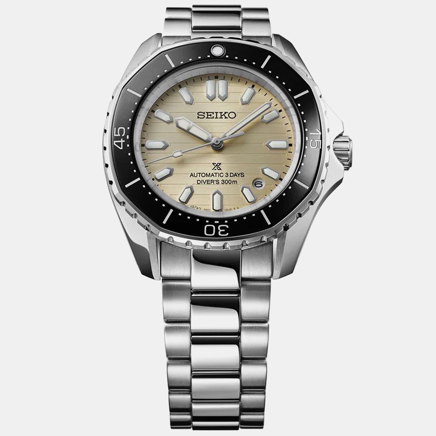 Prospex Men Automatic Champagne Dial Analog Stainless Steel Watch SPB481J1