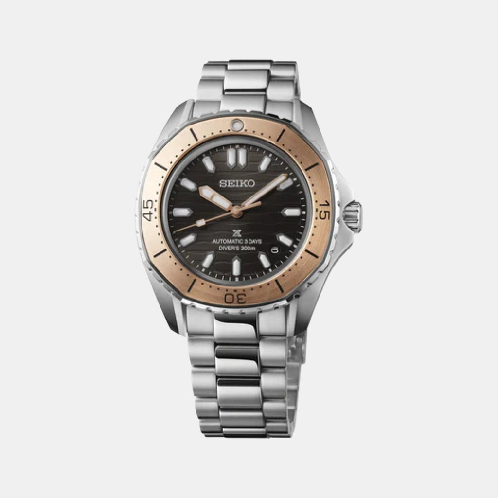 Prospex Men Automatic Grey Dial Analog Stainless Steel Watch SPB485J1