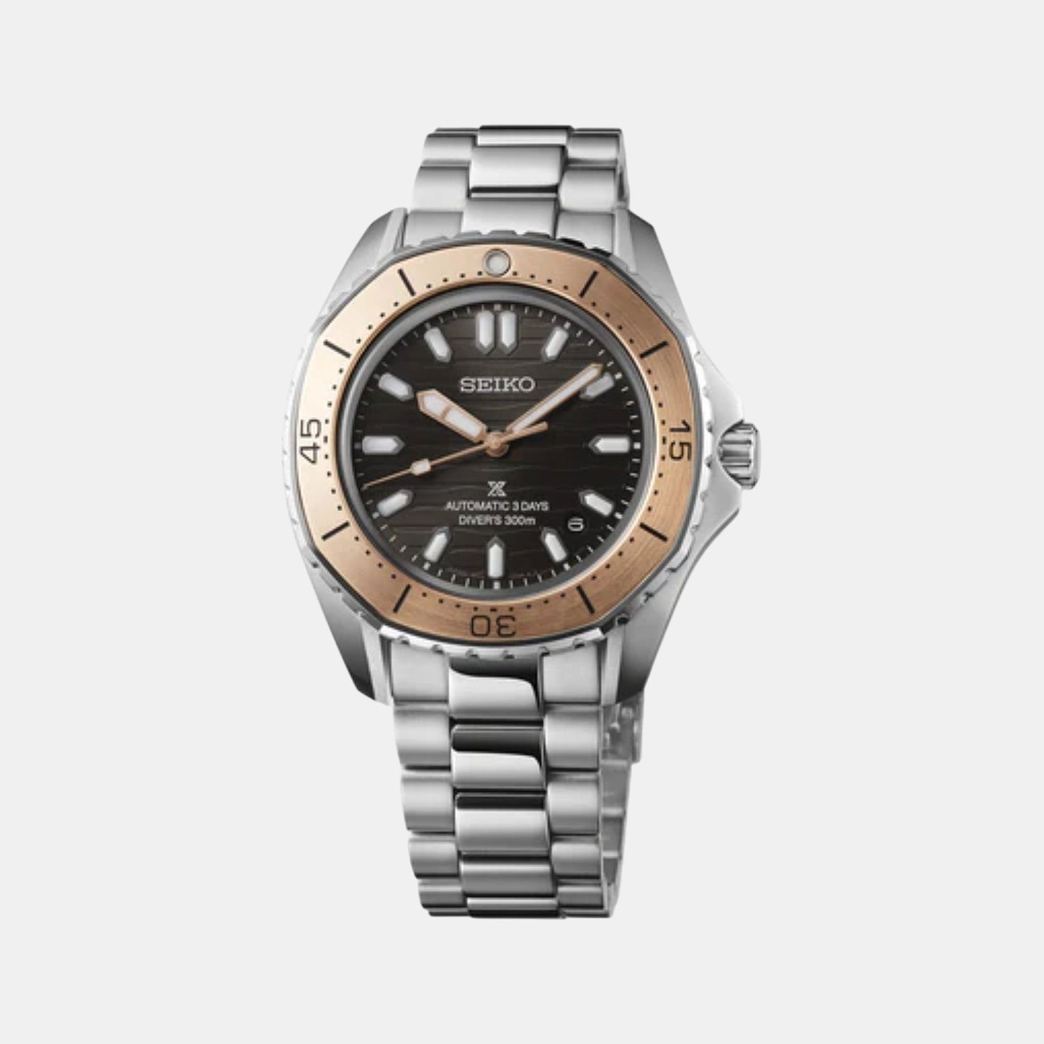 Prospex Men Automatic Grey Dial Analog Stainless Steel Watch SPB485J1