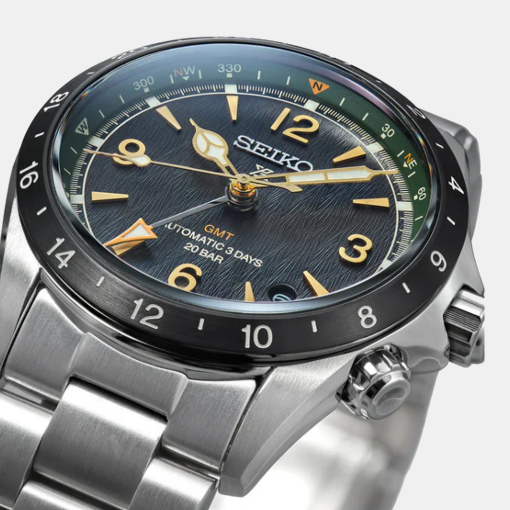 Prospex Men Automatic Green Dial Analog Stainless Steel Watch SPB493J1