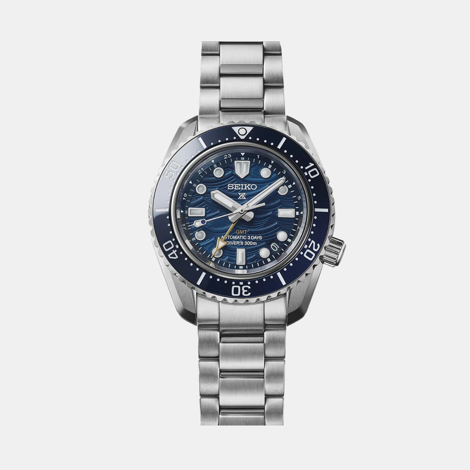 Prospex Women Blue Dial Quartz Stainless Steel Watch SPB509J1