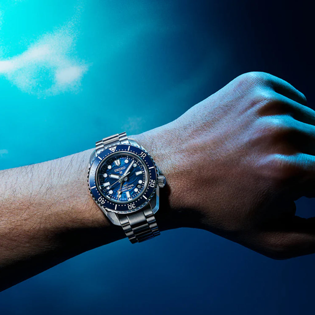 Prospex Women Blue Dial Quartz Stainless Steel Watch SPB509J1