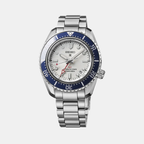 Prospex 1968 Heritage Diver’s GMT 60th Anniversary Men Automatic White Dial Analog Stainless Steel Watch SPB519J1