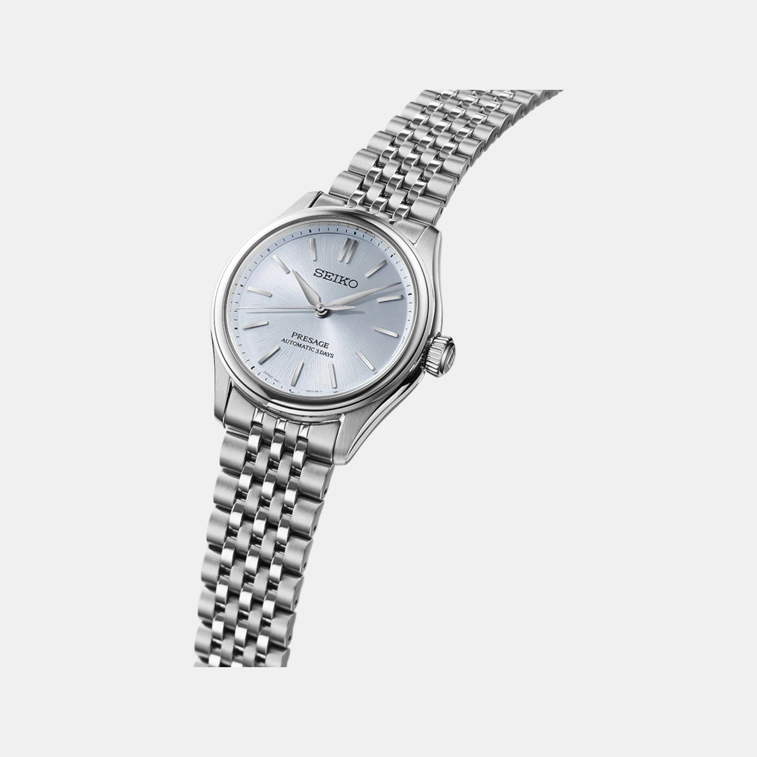 Presage Men Automatic Blue Dial Analog Stainless Steel Watch SPB521J1