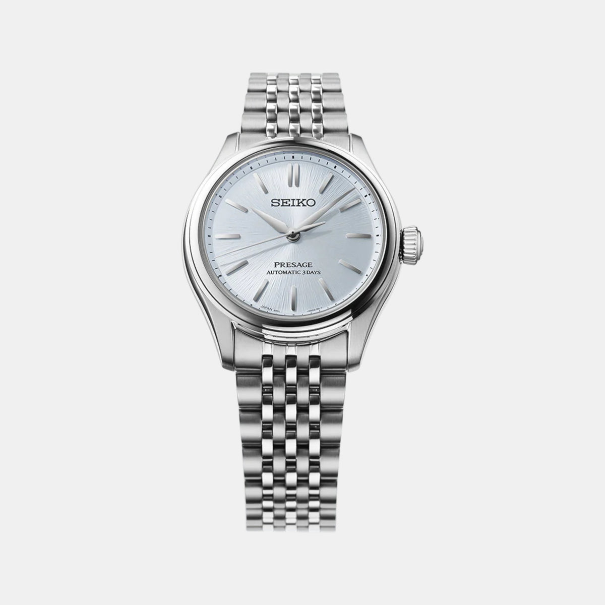 Presage Men Automatic Blue Dial Analog Stainless Steel Watch SPB521J1