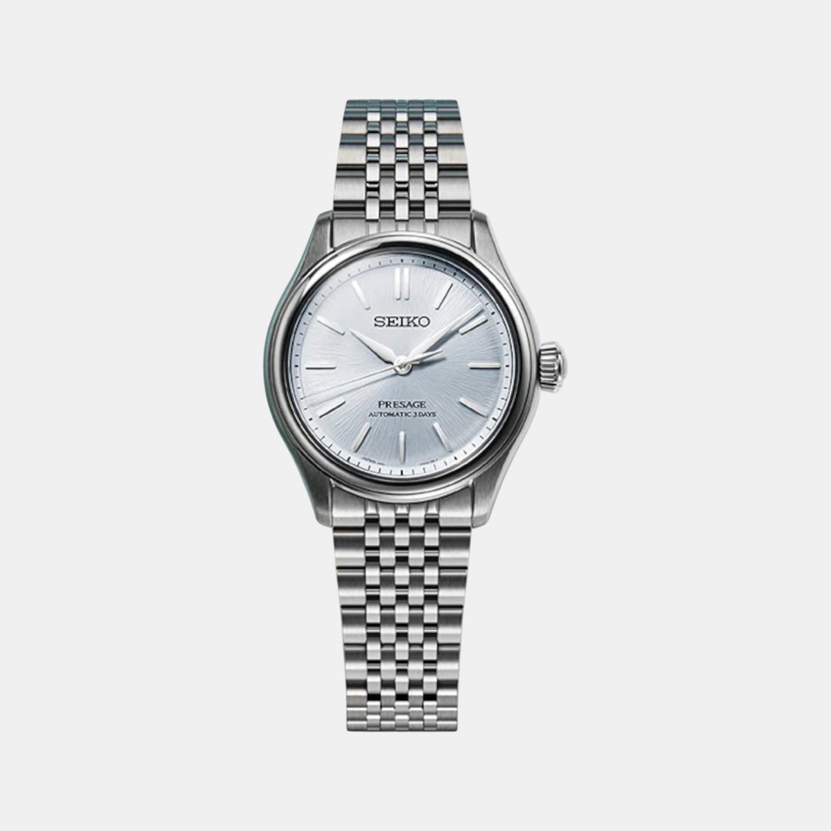 Presage Men Automatic Blue Dial Analog Stainless Steel Watch SPB521J1