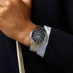 Presage Men Automatic Blue Dial Analog Stainless Steel Watch SPB525J1