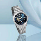 Presage Men Automatic Blue Dial Analog Stainless Steel Watch SPB527J1