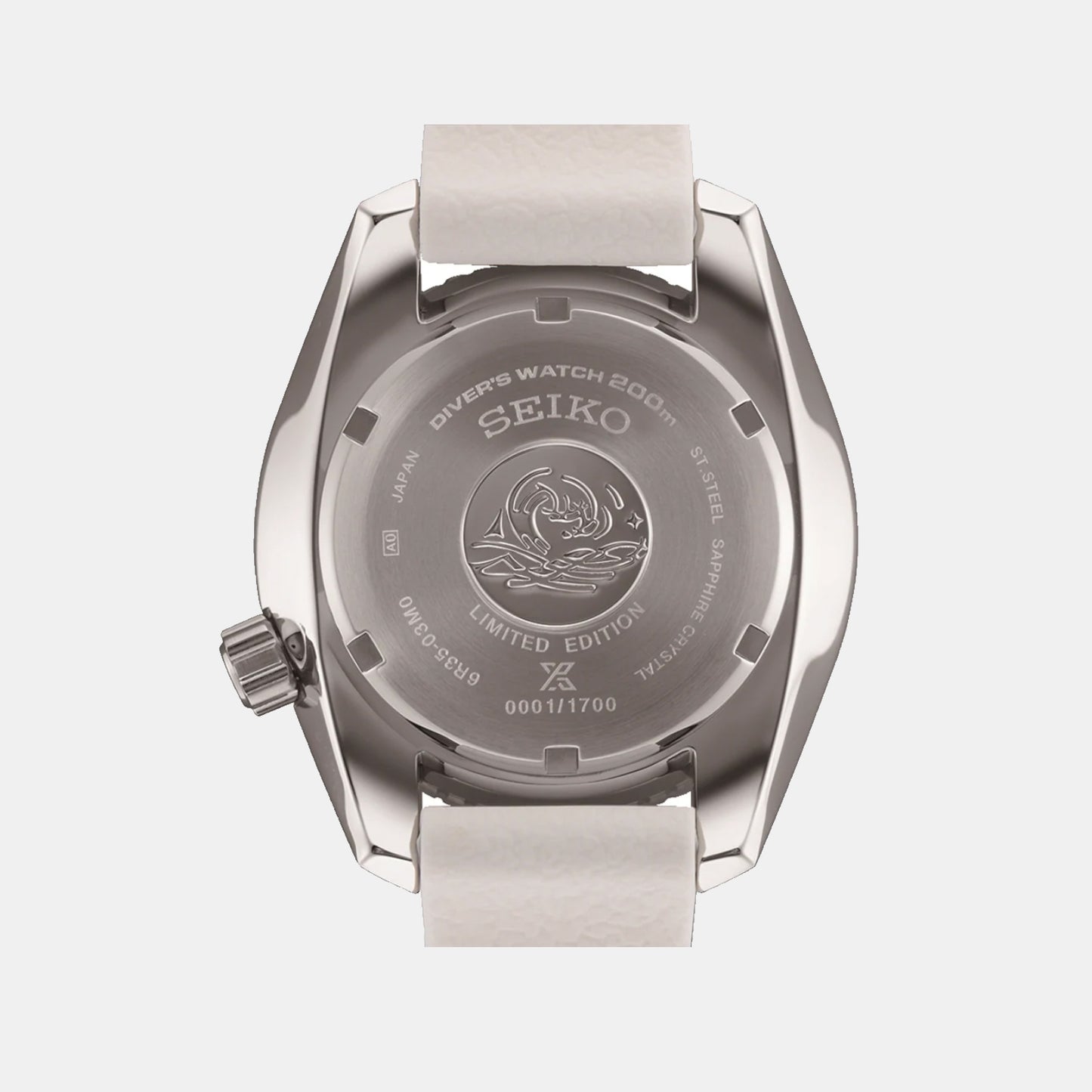 Prospex Asia Pacific 'Sand Bank' Limited Edition Automatic Analog Silicone Watch  SPB539J1