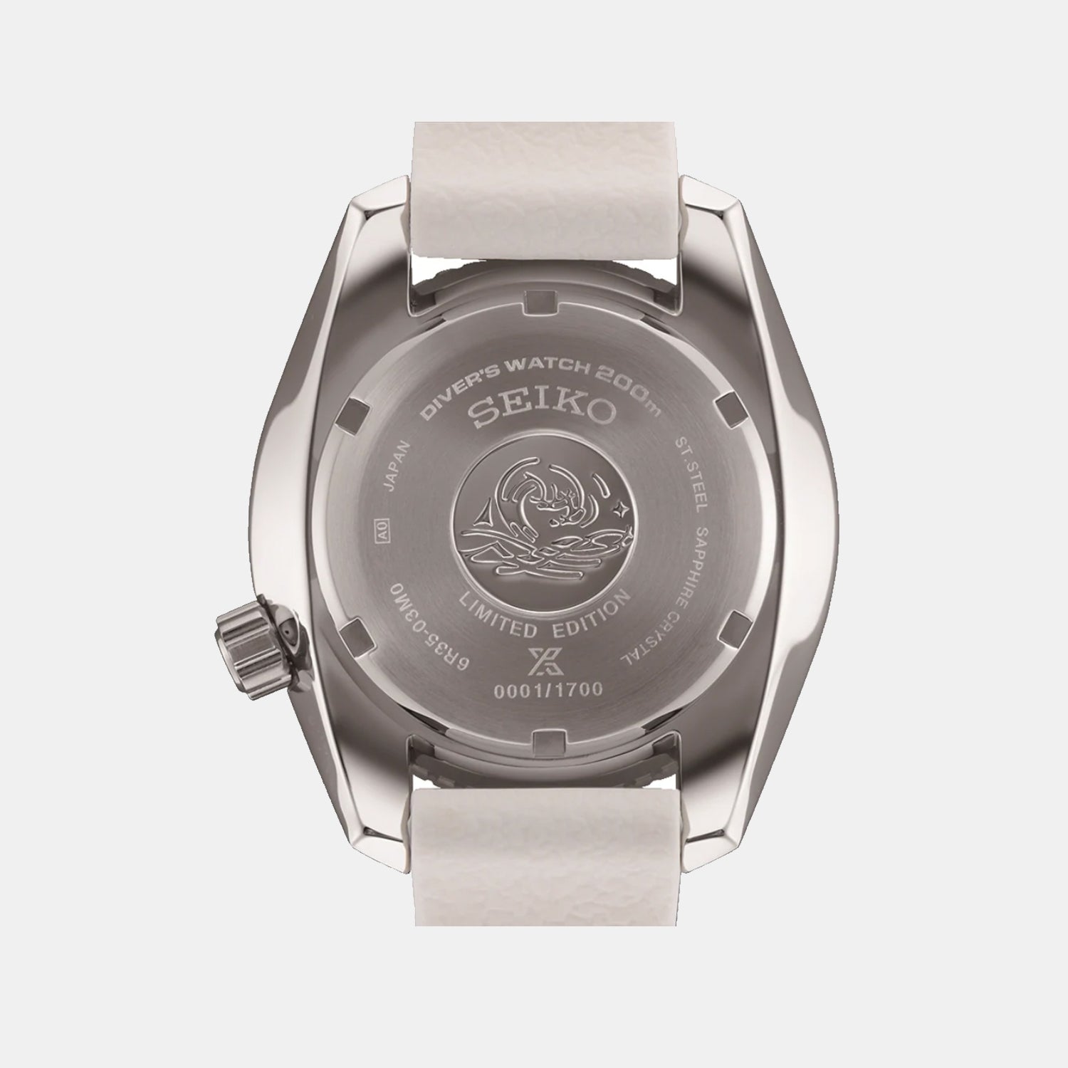 Prospex Asia Pacific 'Sand Bank' Limited Edition Automatic Analog Silicone Watch  SPB539J1