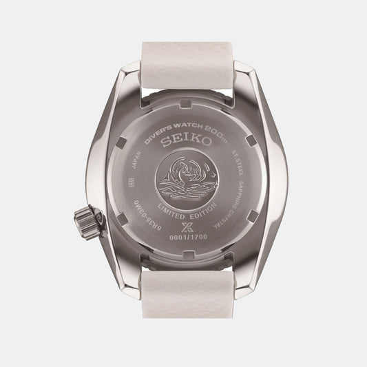 Prospex Asia Pacific 'Sand Bank' Limited Edition Automatic Analog Silicone Watch  SPB539J1