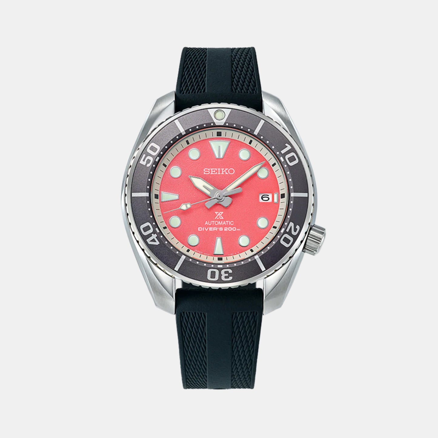 Prospex Asia Pacific 'Pink Lake' Limited Edition Automatic Analog Silicone Watch SPB541J1