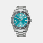 Prospex 1965 Heritage Diver’s Watch Save the Ocean Limited Edition Men Automatic Teal Dial Analog Stainless Steel Watch SPB545J1