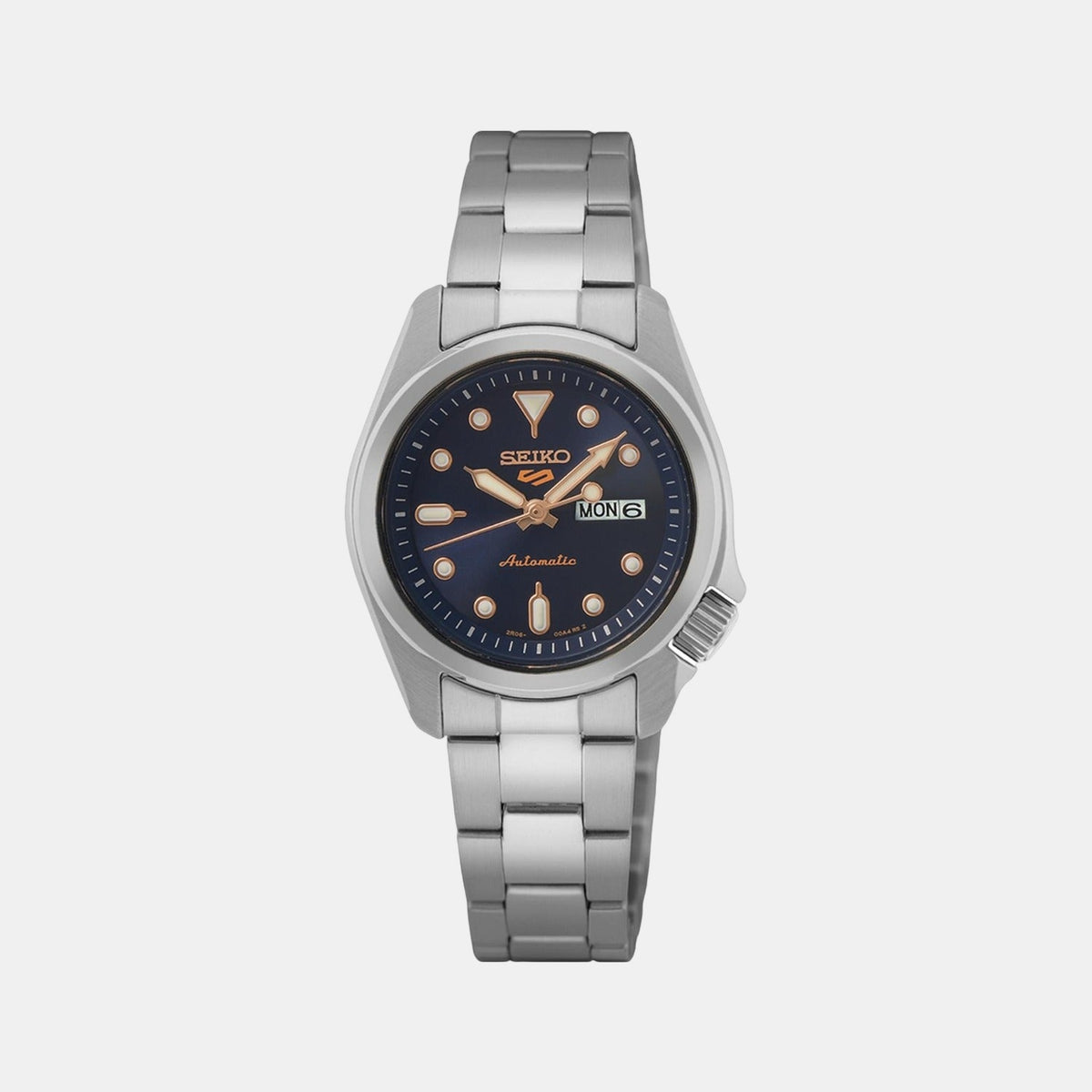 5 Sports Women Automatic Blue Dial Analog Stainless Steel Watch SRE003K1